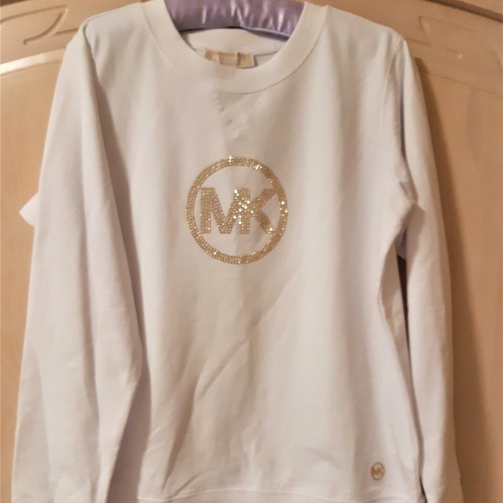 ❌ SOLD ❌Michael Kors | Gold Logo| Sweatshirt - Picture 13 of 16